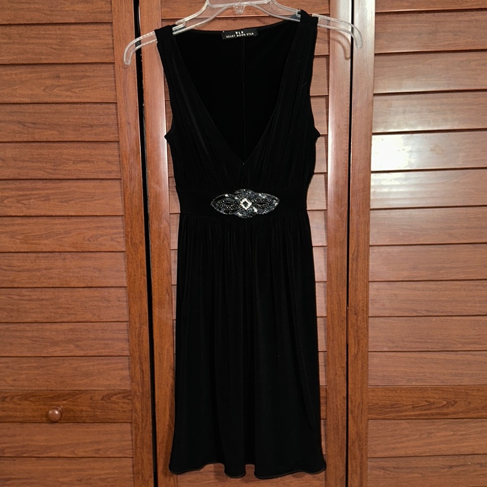 Baby doll black dress